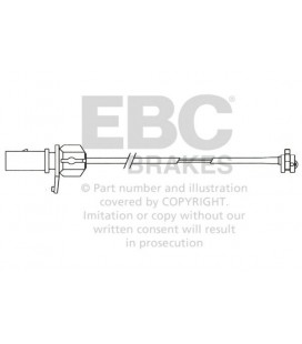 EFA110 - Czujnik zużycia klocków hamulcowych EBC Brakes VOLKSWAGEN | Passat (B5)