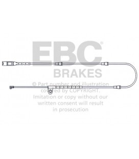 EFA141 - Czujnik zużycia klocków hamulcowych EBC Brakes BMW | X5 (E70) | X5 (F15) | X6 (E71) | X6 (F16) | BMW | X5 | X6