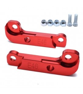 Turn angle adapters BMW E46 DRIFT 25% RED