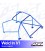 Roll Cage OPEL Corsa (E) 3-doors Hatchback WELD IN V1