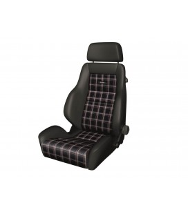 Recaro Racing Seat Classic Line LS Leather black / Karo