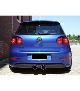 REAR VALANCE VW GOLF V R32 (with 2 exhaust holes, for R32 exhaust)