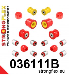 036111B: Full suspension polyurethane bush kit